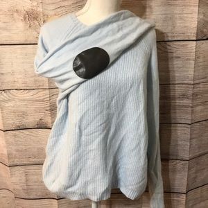 JCrew Elbow Patch Sweater